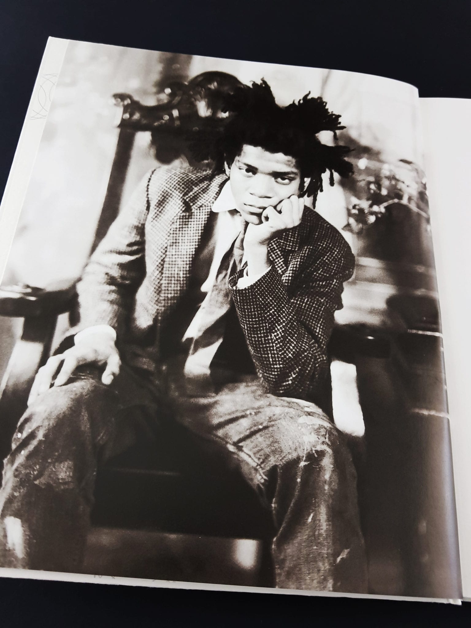 Basquiat TASCHEN Verlag kleine Reihe aufgeschlagene Seite