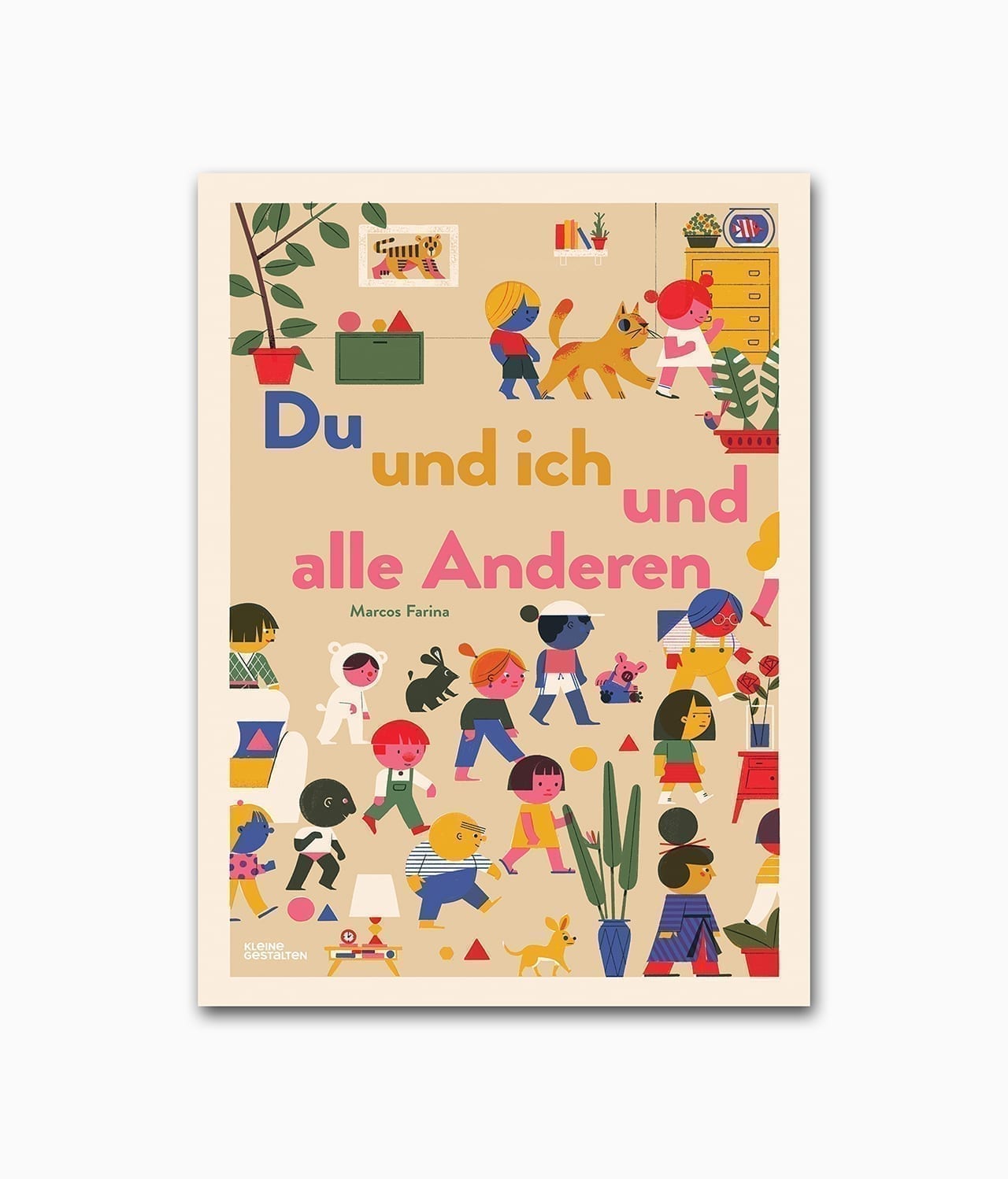 Cover vom Kinderbuch namens Du und ich und alle anderen vom kleine gestalten Verlag