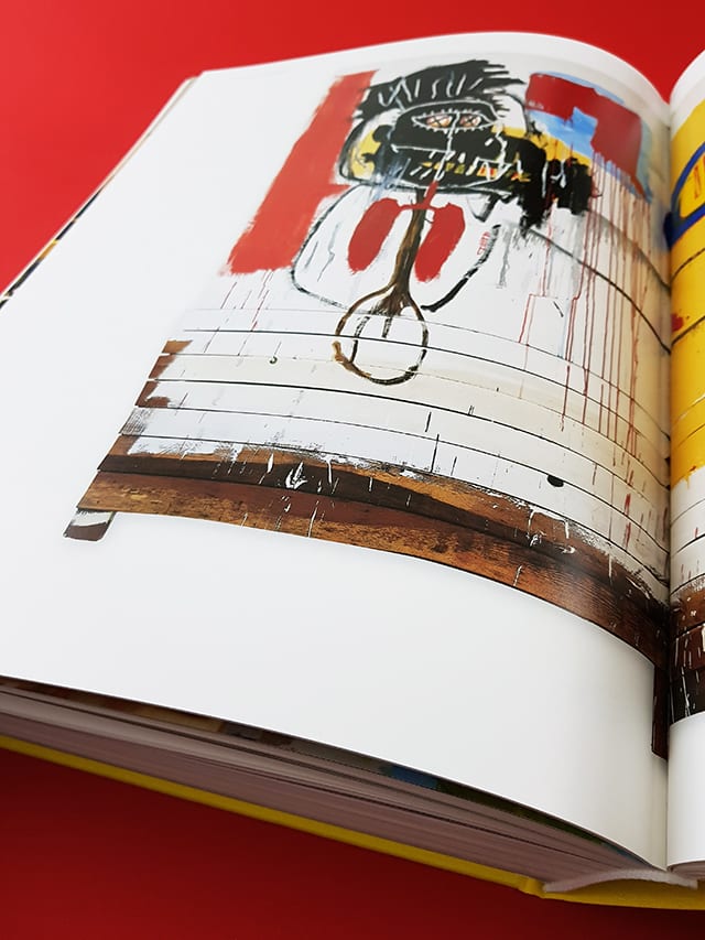 Jean-Michel Basquiat TASCHEN Verlag Graffiti und Street Art Seite Innenansicht