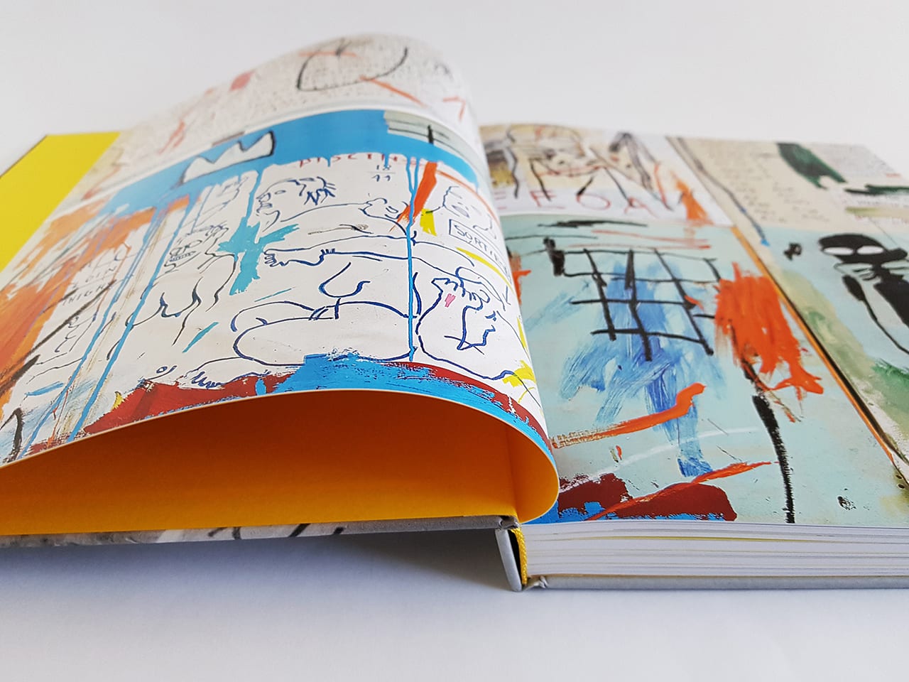 Basquiat Boom For Real Prestel Verlag Kunstbücher Doppelseite Innenansicht