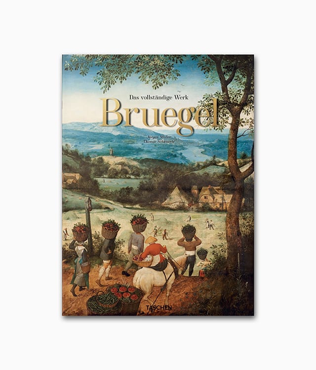Cover des Bruegel Bildbands mit dem Titel Pieter Bruegel Das vollständige Werk des TASCHEN Verlags