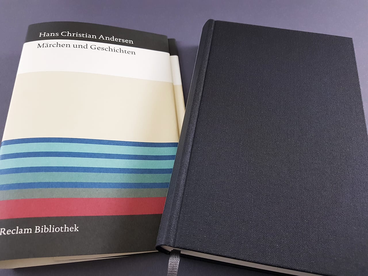 Hans Christian Andersen Märchen und Geschichten Reclam Verlag Buchcover mit Schutzumschlag