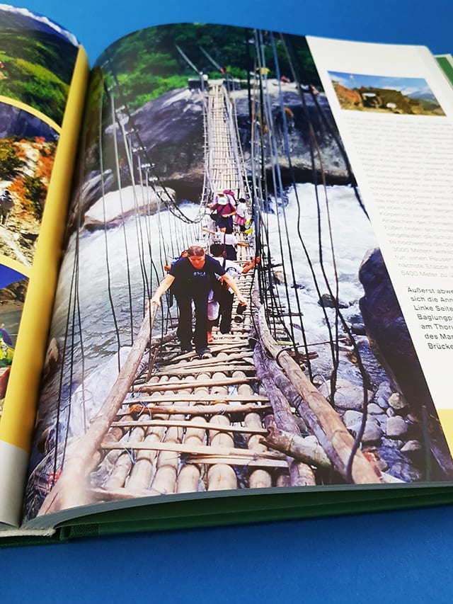 The World Trekking Book Kunth Verlag Seite Innenansicht