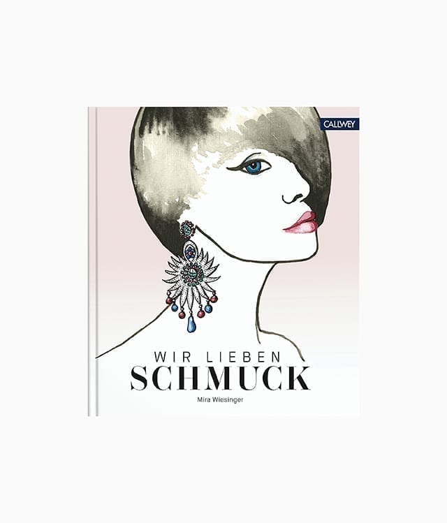 Cover des Mode Buches mit dem Titel Wir lieben Schmuck aus dem Callwey Verlag