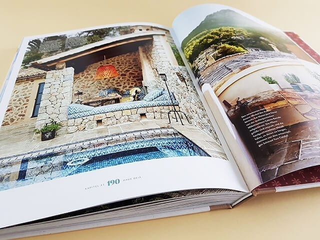 Mallorca mit Stil Callwey Verlag aufgeschlagene Doppelseite