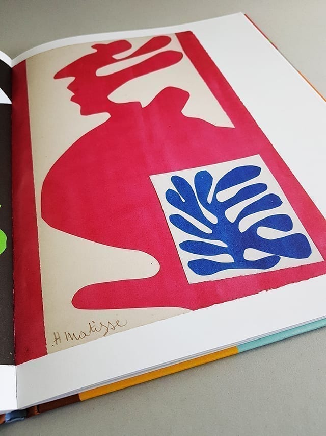 Matisse und sein Garten Diogenes Verlag aufgeschlagene Seite
