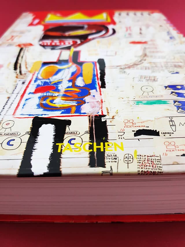Basquiat TASCHEN Verlag Logo Detailansicht