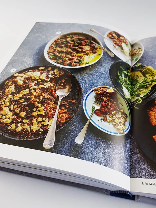 The Mezze Cookbook Phaidon Verlag aufgeschlagener Bildband