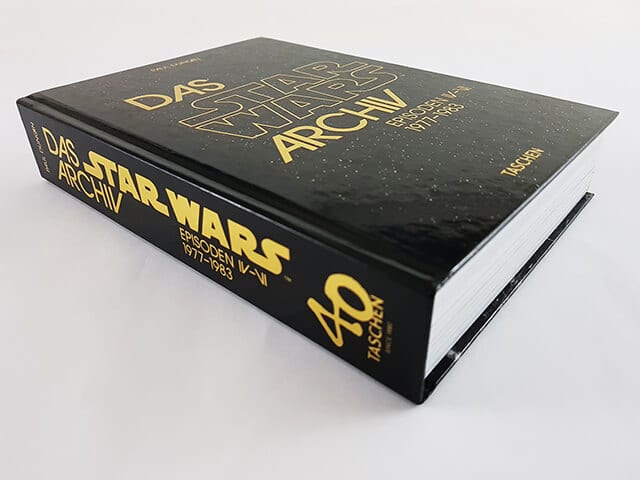 Das Star Wars Archiv TASCHEN Verlag Buchcover liegend