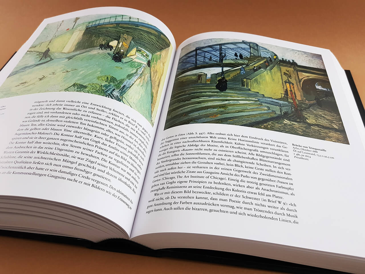 Van Gogh Sämtliche Gemälde TASCHEN Verlag aufgeschlagener Bildband