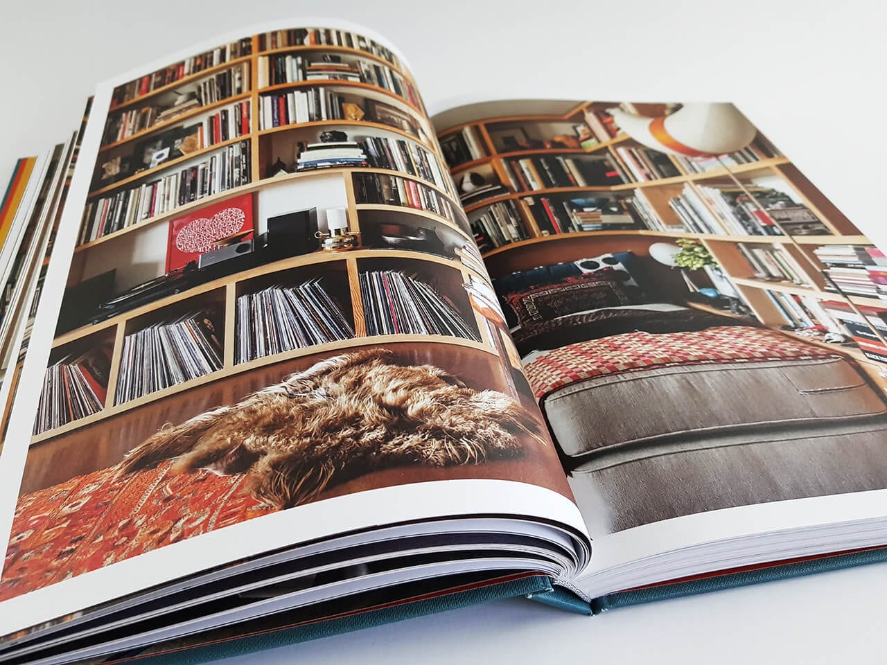 BiblioStil Vom Leben mit Büchern Prestel Verlag aufgeschlagener Bildband