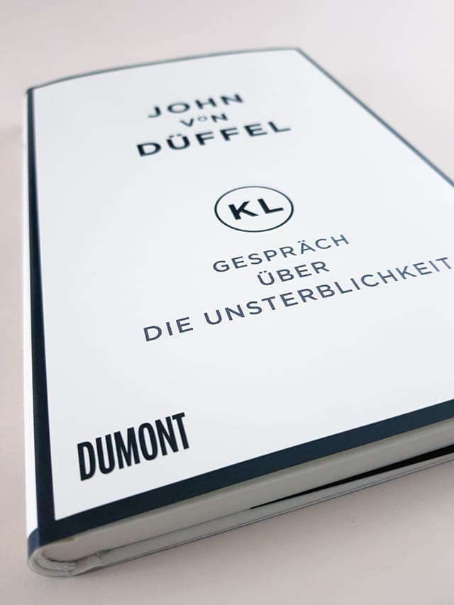 Gespräch über die Unsterblichkeit DuMont Verlag Buchcover