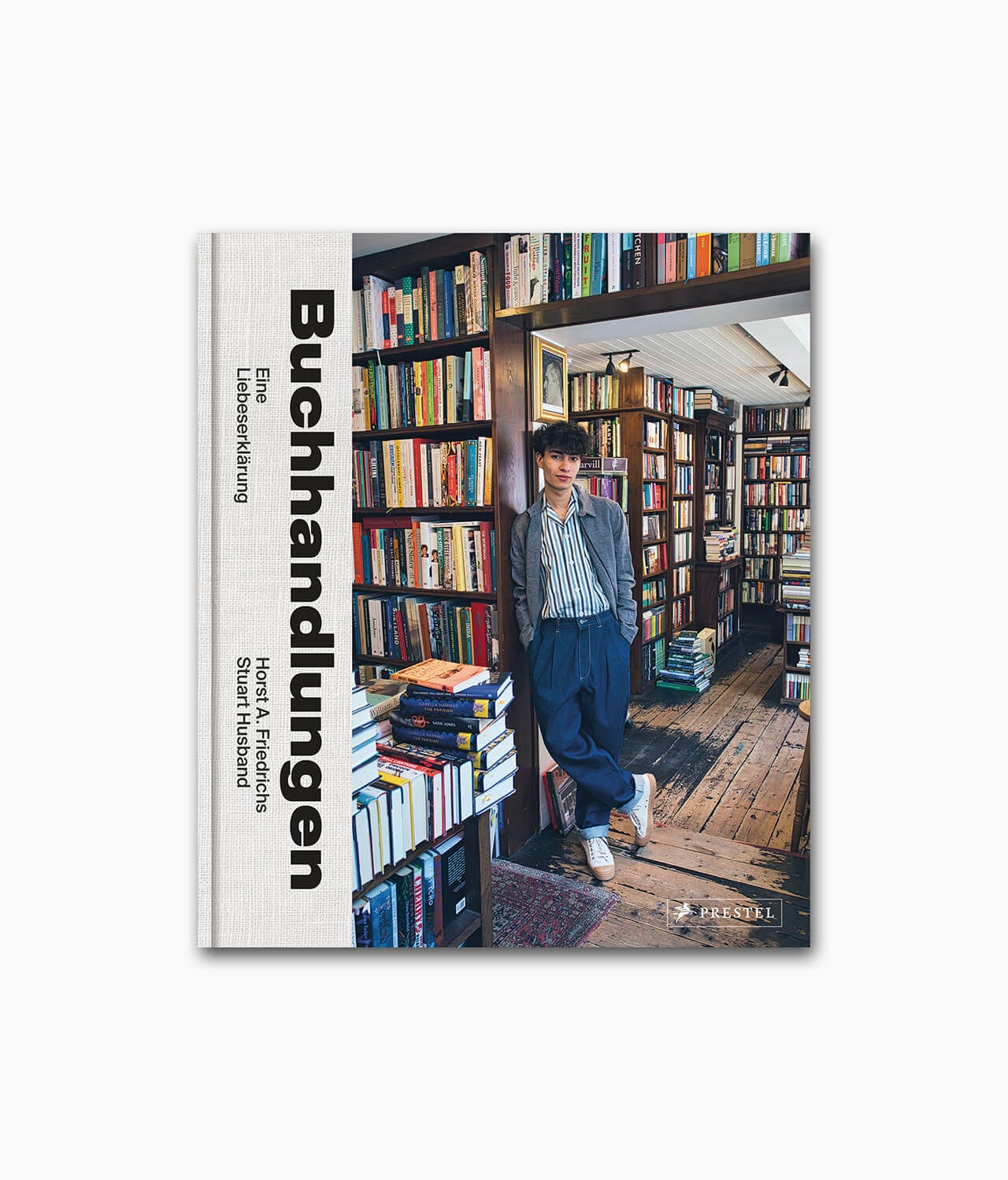 Cover vom Buch über Buchhandlungen vom Prestel Verlag