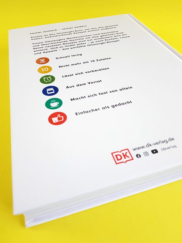 Simple Das Kochbuch Dorling Kindersley Verlag Buchrückseite