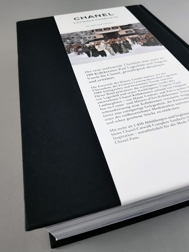 Chanel Catwalk Complete Prestel Verlag Buchrückseite
