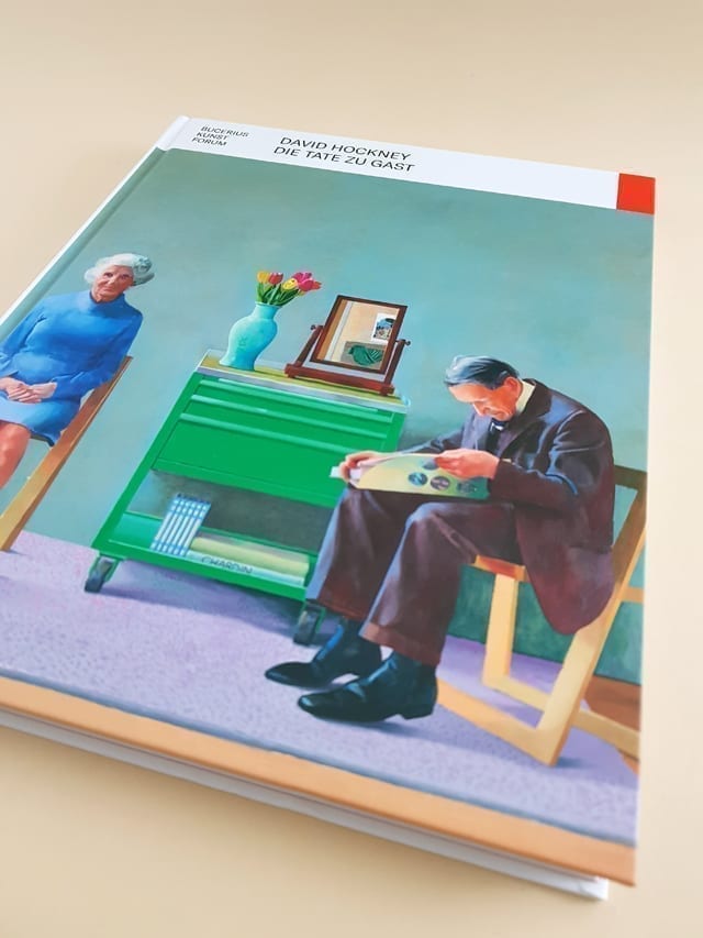 David Hockney Die Tate zu Gast Hirmer Verlag Buchcover