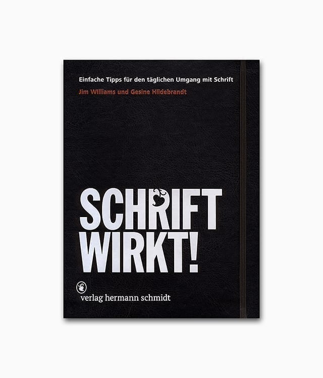 Schrift wirkt Verlag Hermann Schmidt Buchcover