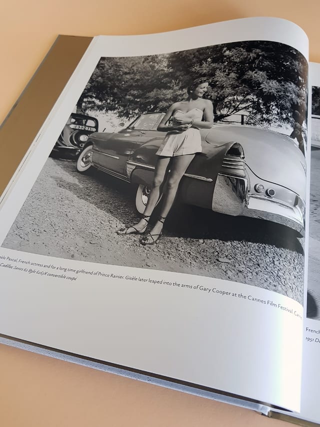 Stars & Cars teNeues Verlag aufgeschlagener Bildband