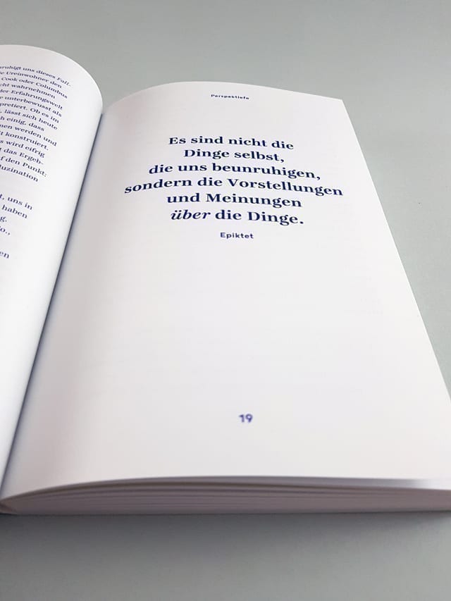 Unfog Your Mind Hermann Schmidt aufgeschlagenes Buch