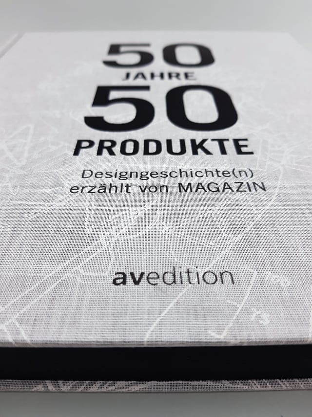 50 Jahre 50 Produkte avedition Buchcover