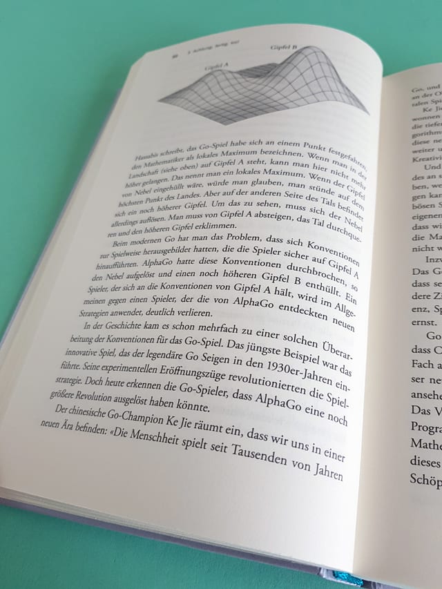 Der Creativity Code C.H.Beck Verlag aufgeschlagenes Buch