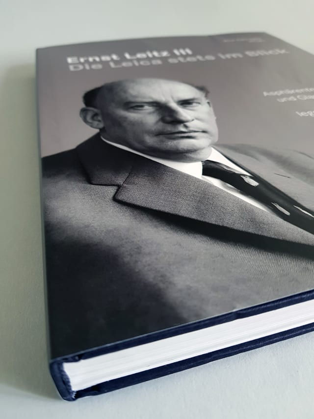 Ernst Leitz III - Die Leica stets im Blick Heel Verlag Buchcover
