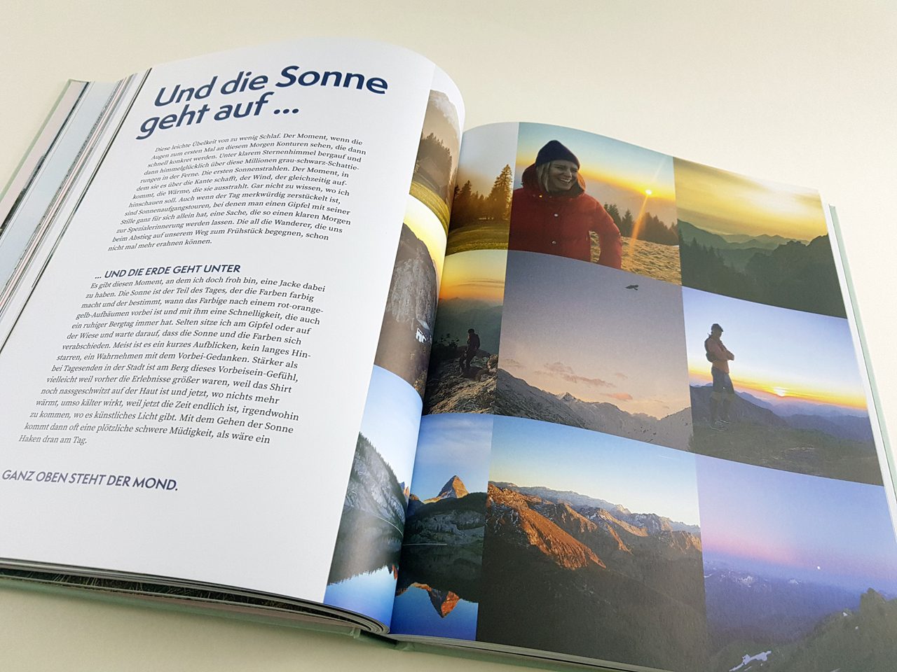 Mountain Girls Prestel Verlag aufgeschlagener Bildband